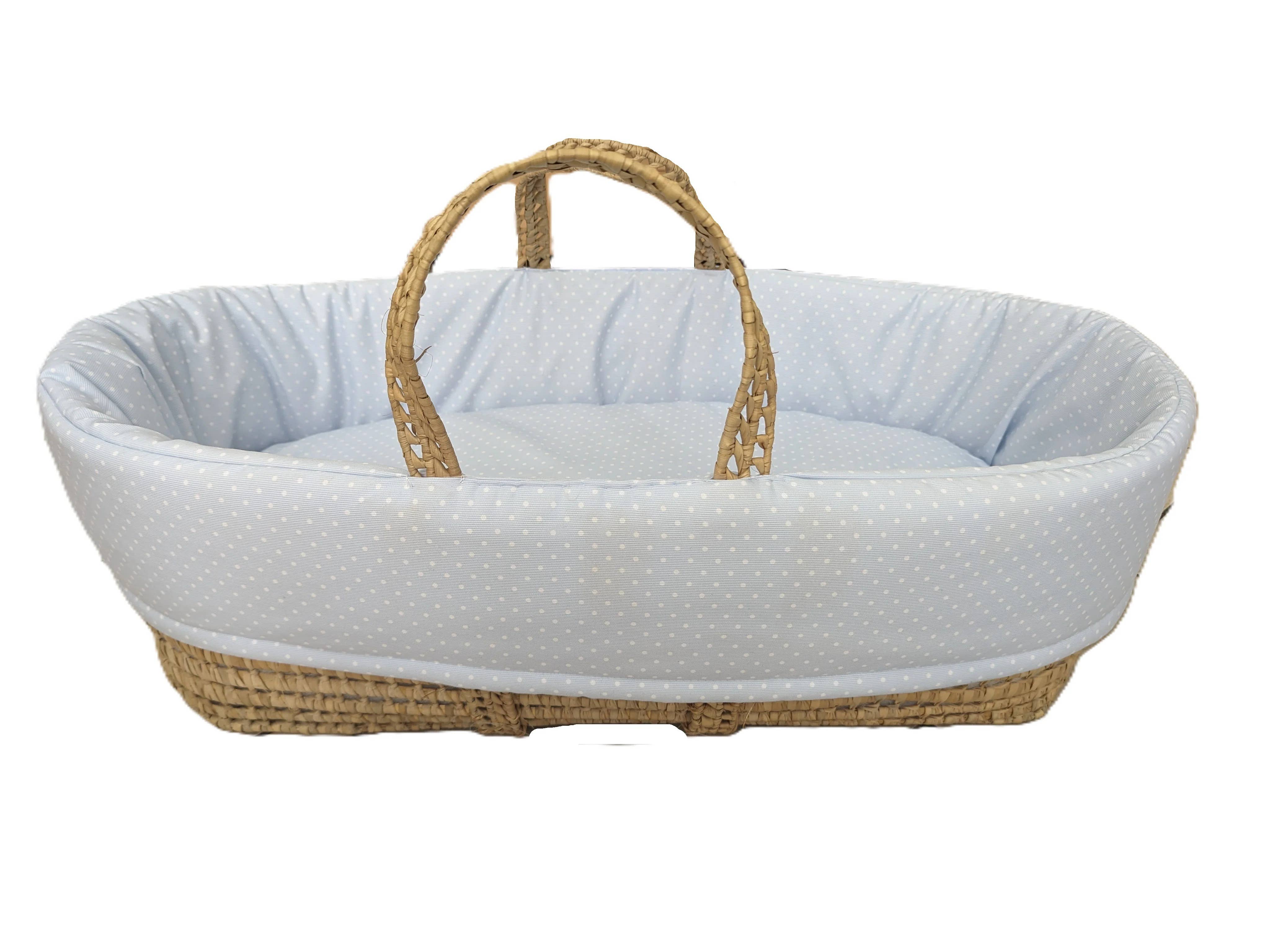 High crafty - Wholesale Bassinet - Baby - Palm Moses Basket for Babies 0–6 Months – Handwoven Natural 5