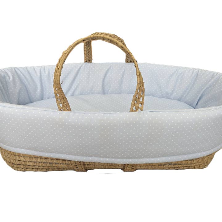 High crafty - Wholesale Bassinet - Baby - Palm Moses Basket for Babies 0–6 Months – Handwoven Natural 5