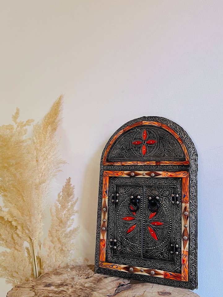 Specchio marocchino vintage - Specchio da parete fatto a mano, regalo per la vendita all'ingrosso da parte di Palmeraies