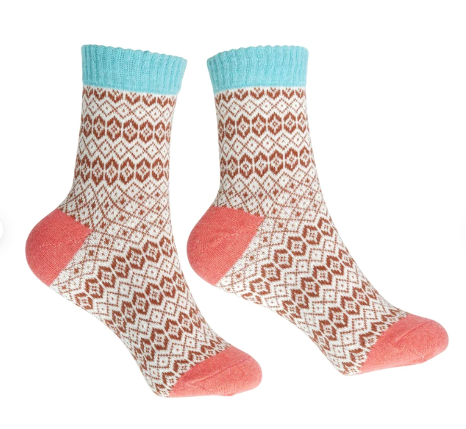 My Wholesale Warehouse - Wholesale Socks - Women's - Generise Pack of 5 Pairs Ladies Thick Wooly Socks19