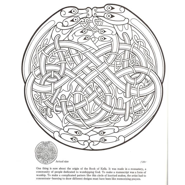 Bellerophon Books - Vente Livre de coloriage et d'activités pour adultes - Un livre de coloriage de l'Irlande ancienne1