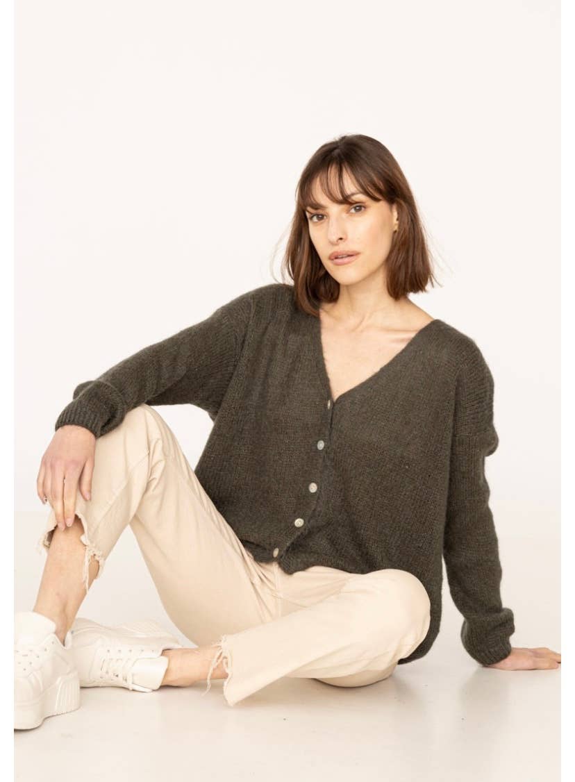 LINEN & COTTON HOUSE – Großhandel Jacke – Damen – 8561 JACKE AUS MOHAIRWOLLE, HERGESTELLT IN ITALIEN116