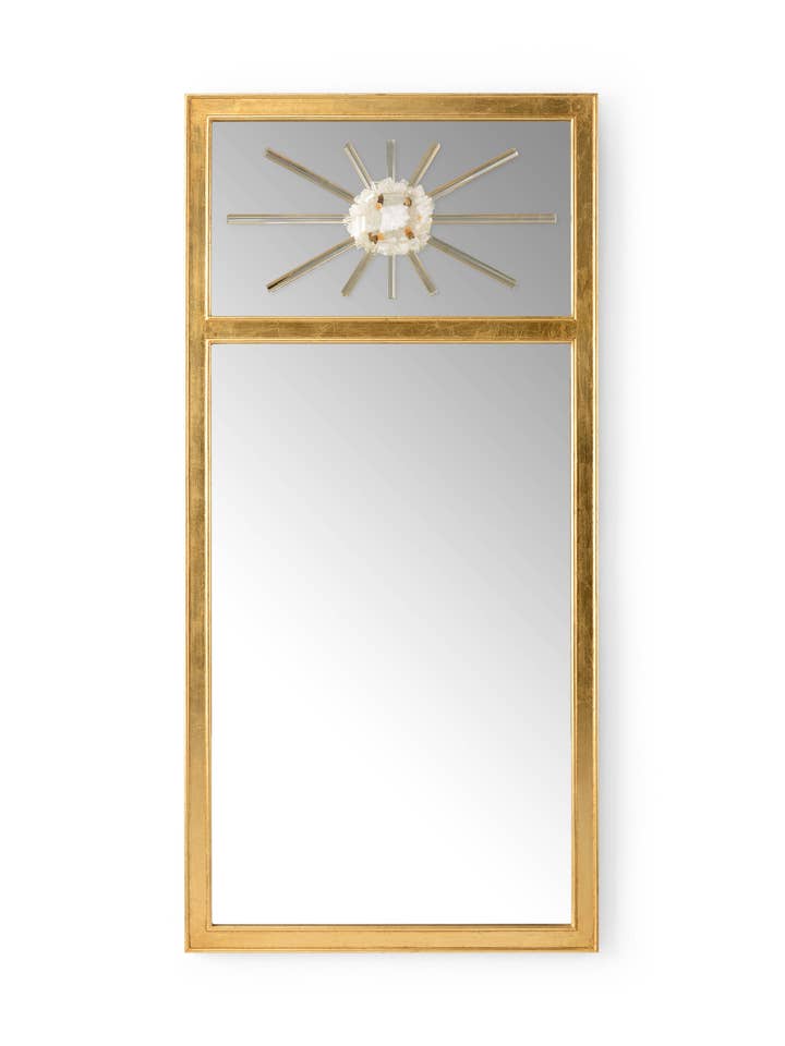 Crystal Trumeau Mirror for wholesale by Chelsea House