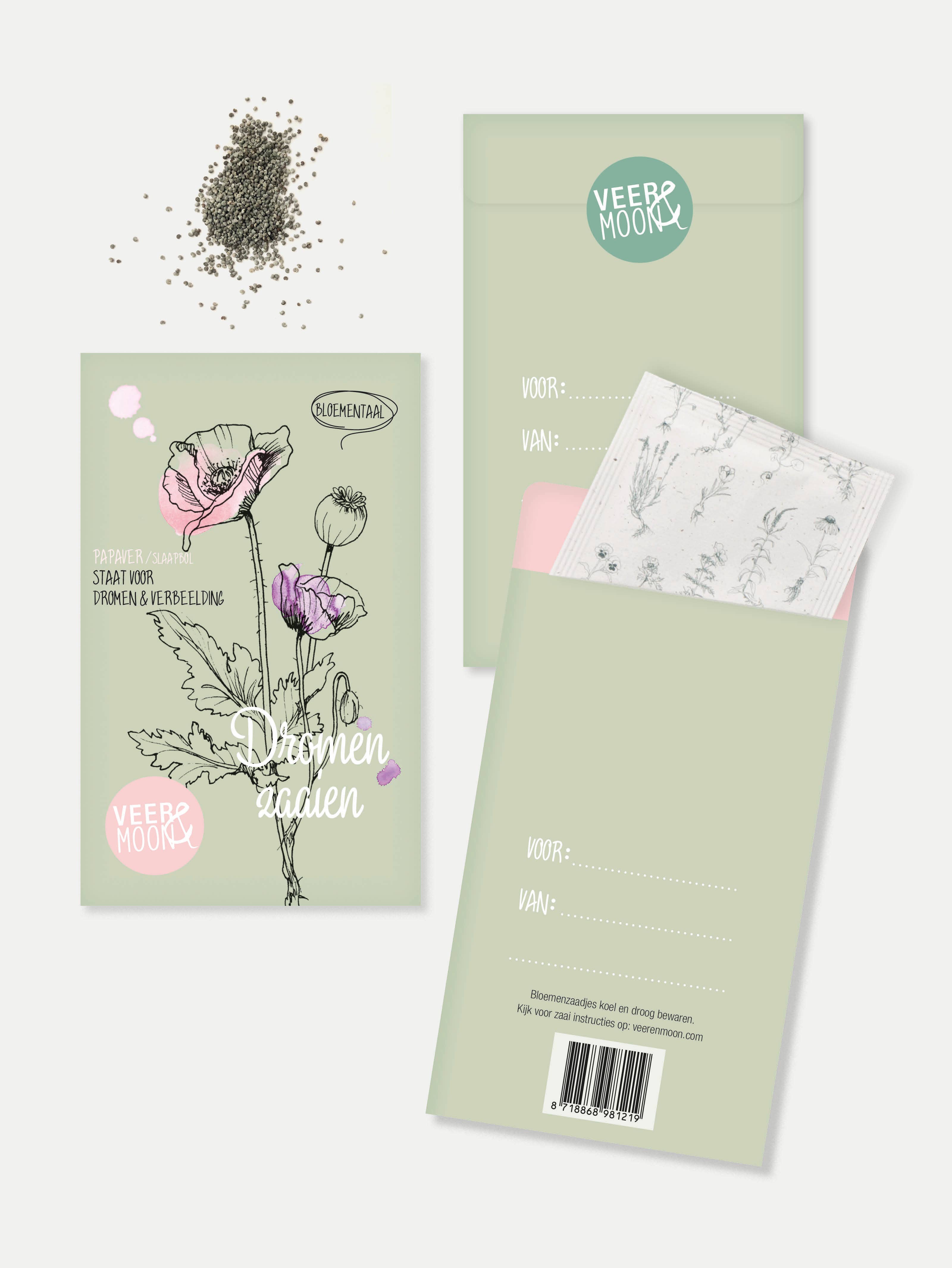 Veer&Moon – wholesale Frön – Blomsterfröer 'Så drömmar'