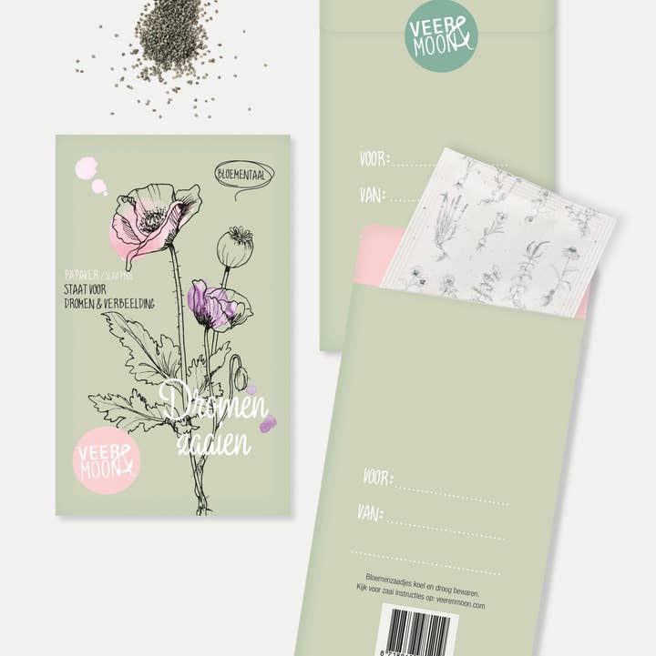Veer&Moon - Wholesale Plant Seeds - Bloemenzaden 'Dromen zaaien'0