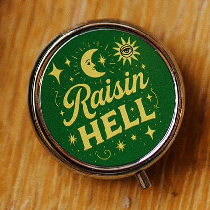 Geldbörsen-Pillendose, Raisin' Hell für den Großhandel von Sonny Rising