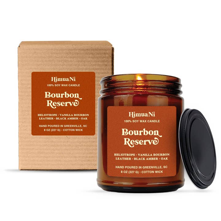 French Bourbon Reserve | Soy Candle for wholesale by Himua Ni