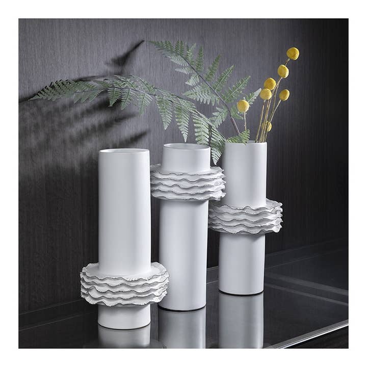 Ohno - Wholesale Vase - OHNO Home Accessories Hose Vase - White1