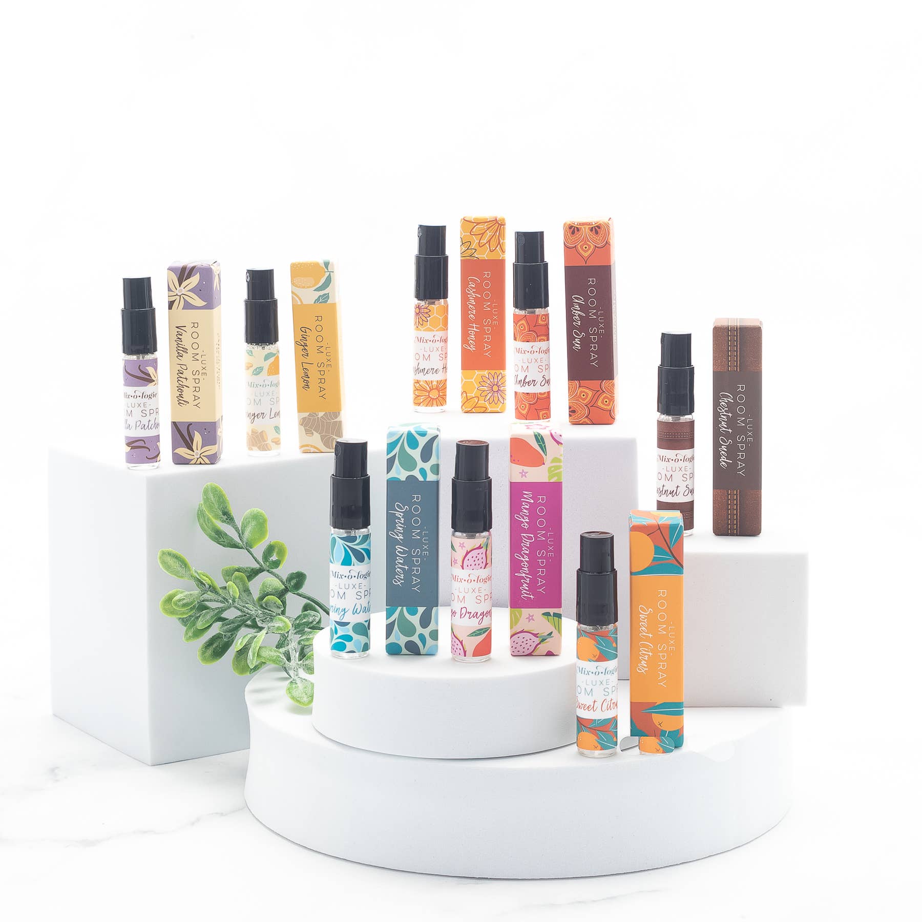 Mixologie - Wholesale Room & Linen Spray - Deluxe Room Spray Sampler Pack3