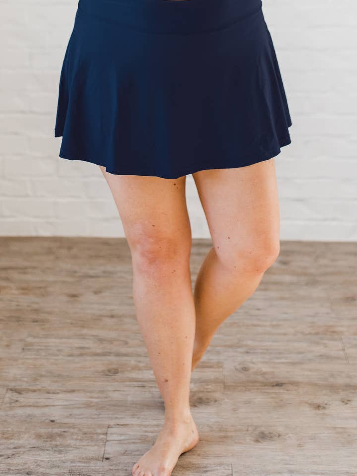 Calypsa - Wholesale Skort - Women's - Flowy Swim Skort