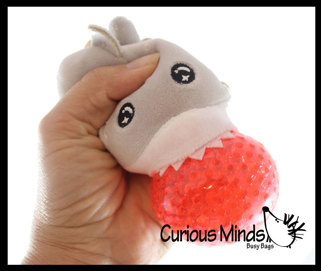 Curious Minds Toys - Wholesale Squishy Toy - Kids & Baby - 1 Plush Ocean Sea Animal Water Bead Filled Squeeze Stress Ba8