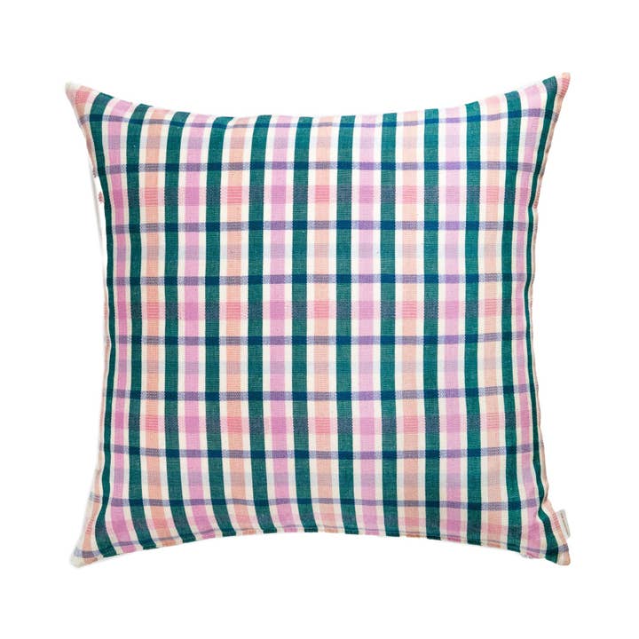 Archive NY Lola Plaid Square Pillow for wholesale by Archive NY