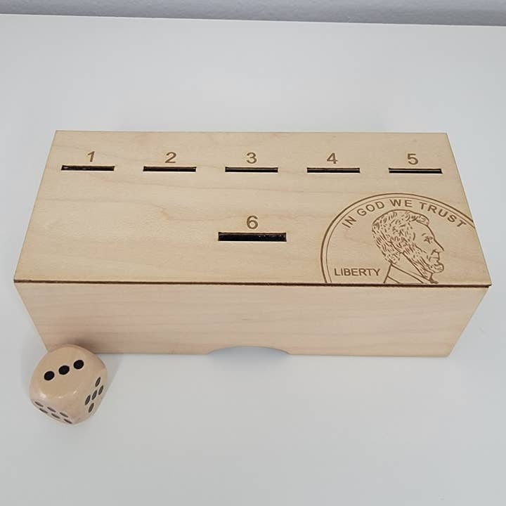 lou+teak - Wholesale Board Game - The Penny Game, Laser Cut and Engraved1