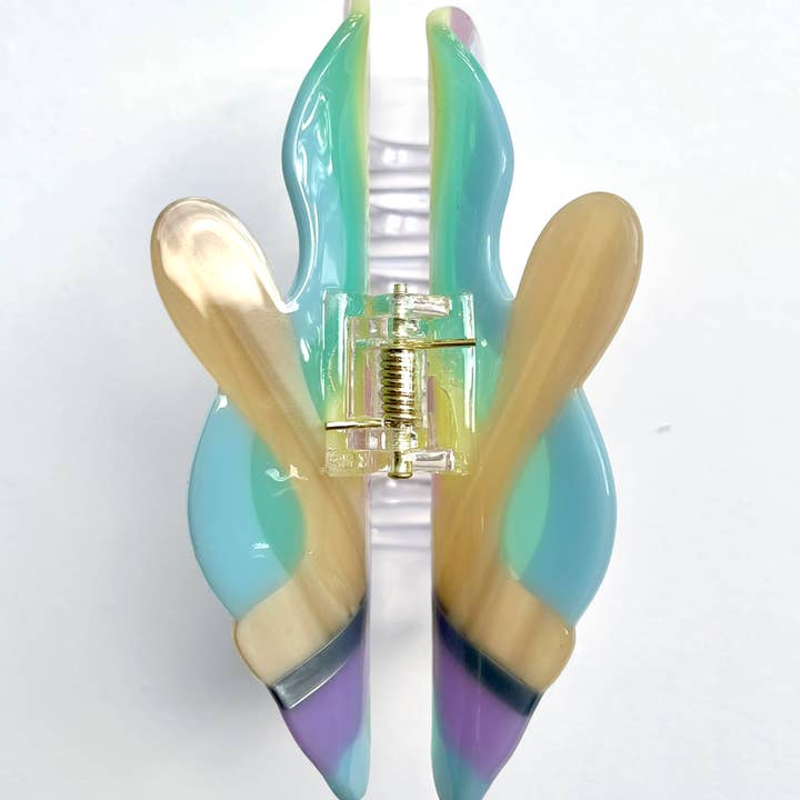 Cambrasine - Wholesale Hair Clip - Women's - Paintbrush Hair Claw Clip3