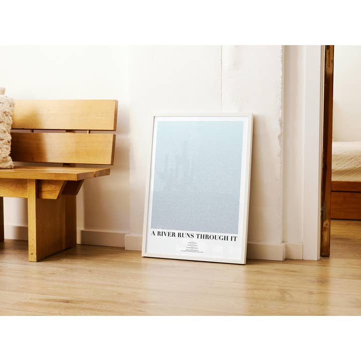 Fade Out Prints – wholesale Art print – A River Runs Through It Film Script Movie Poster7