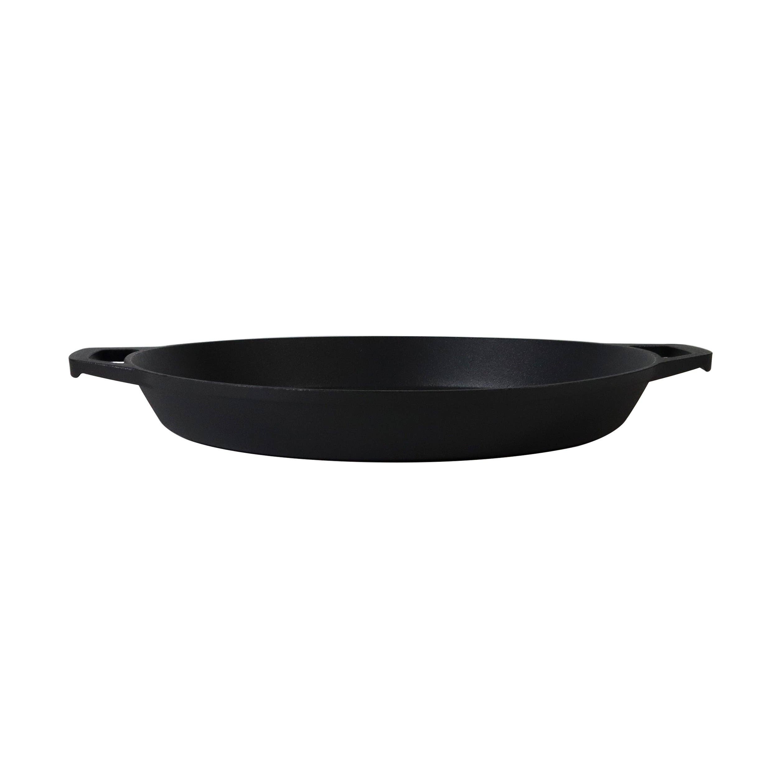 Crucible Cookware - Wholesale Cast Iron Skillet - 15.75-Inch (40 cm) Cast Iron Skillet Set with Dual Loop Hand6