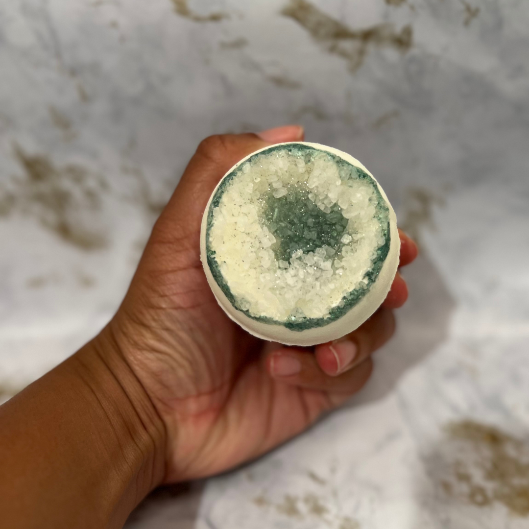 SNB Luxury Bath Products - Wholesale Bath bomb/fizz - Pick Your Color & Scent | Assorted Geode Bath Bombs | 4oz 10