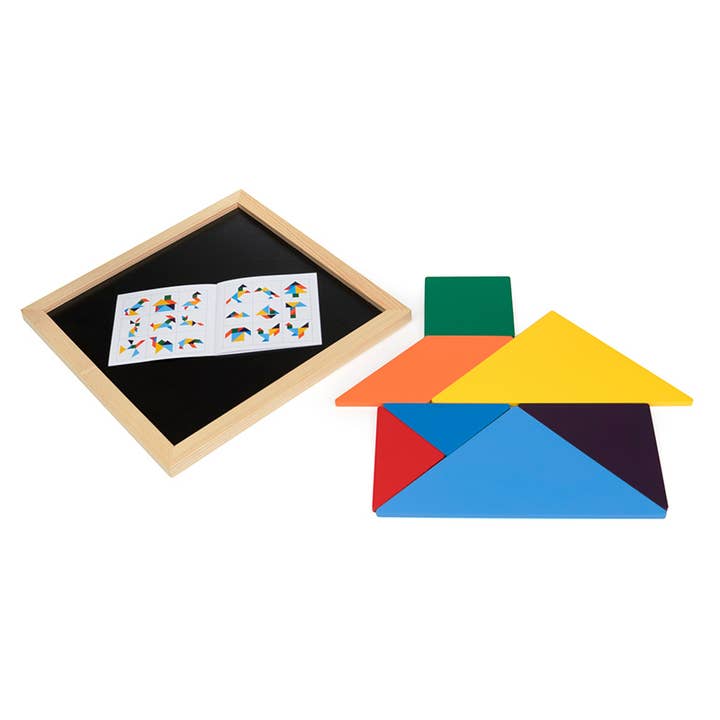 Tangram Toy 7 elements, Montessori Toy, Didactic Toy for wholesale by Komarov Toys