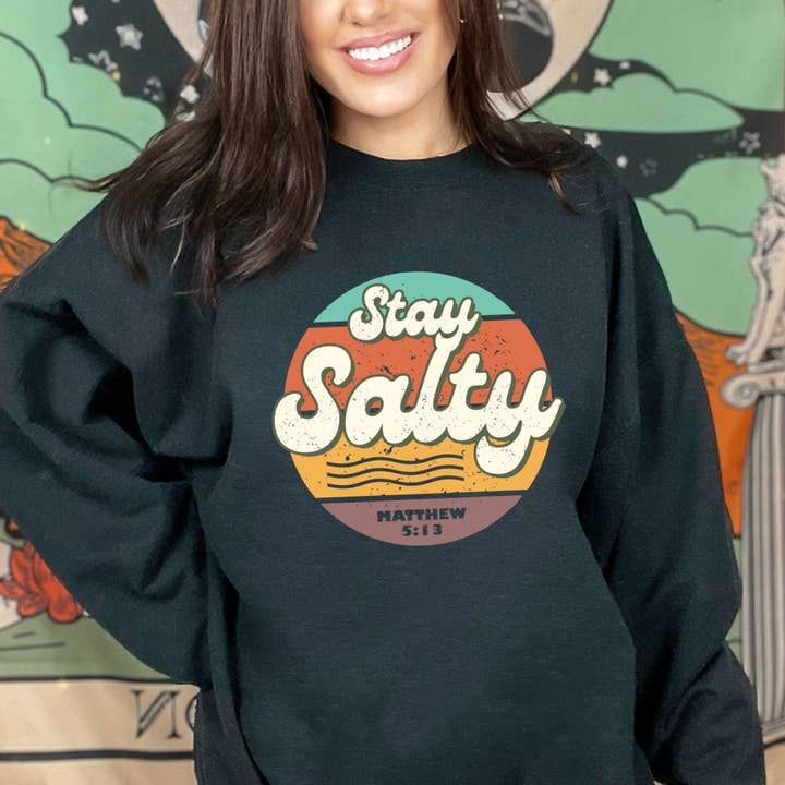 DTF TRANSFER - 3951 Stay Salty Distressed for wholesale by dBoldTees & DTF Transfers