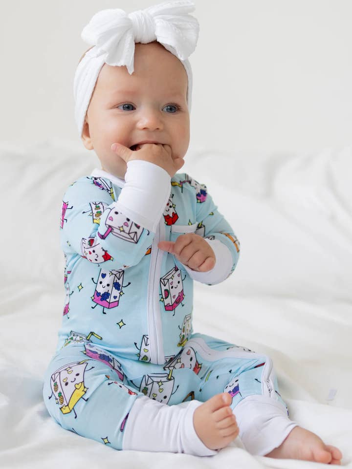 PB & Grape - Wholesale Jumpsuit - Baby - Juicebox Zip Romper1