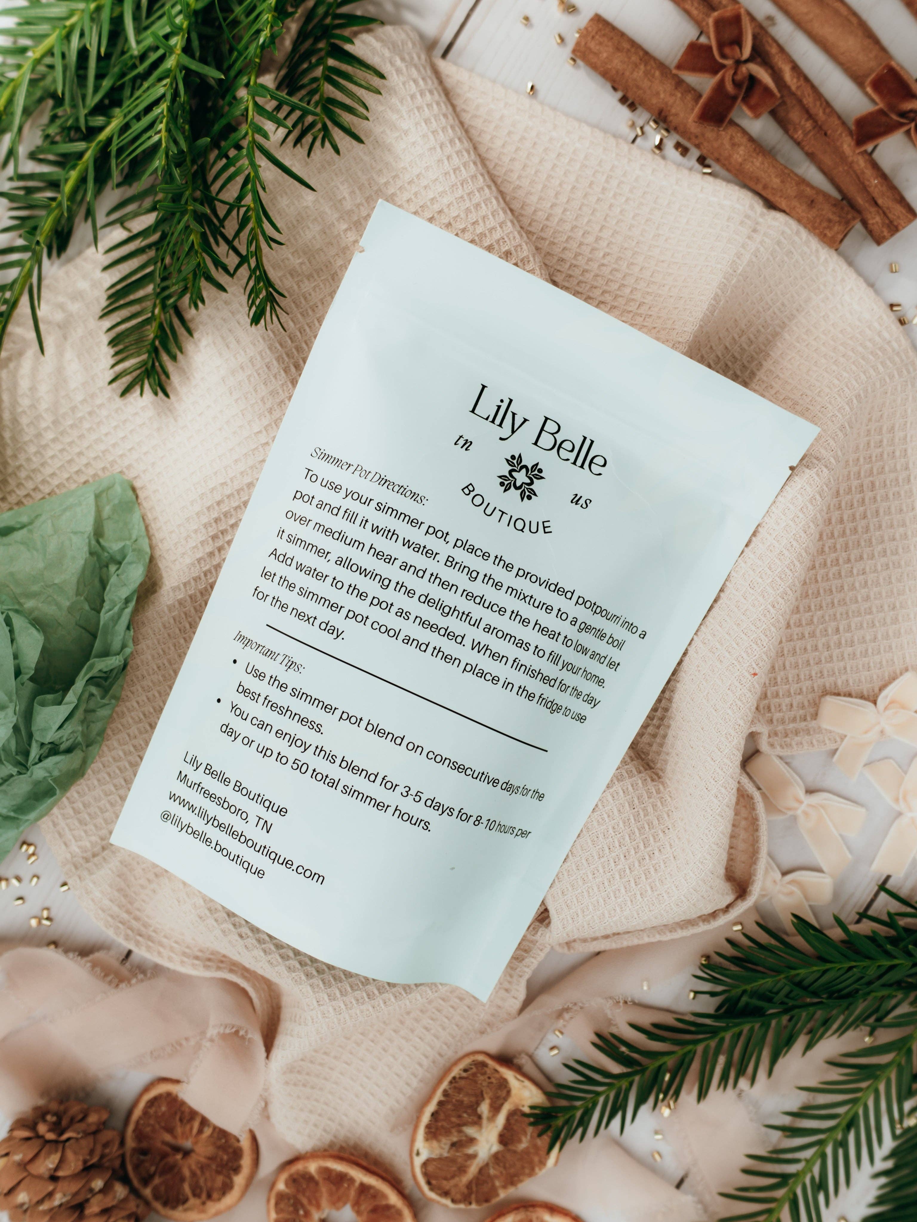 Lily Belle Boutique – wholesale Potpurri – Tranbärskrydda sjudande gryta | Tranbär Apelsin Kanel1