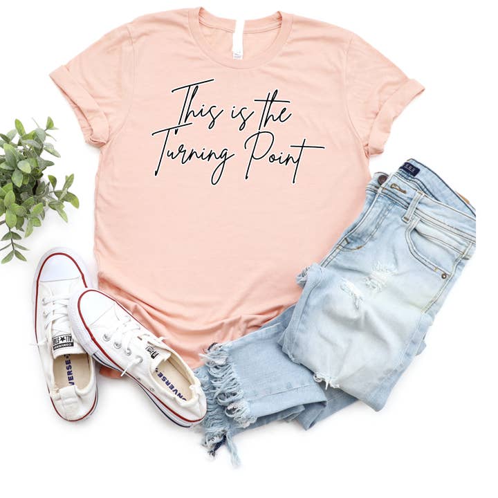 Turning Point | Faith | Jesus | America | Graphic Tshirt for wholesale by The American Honey