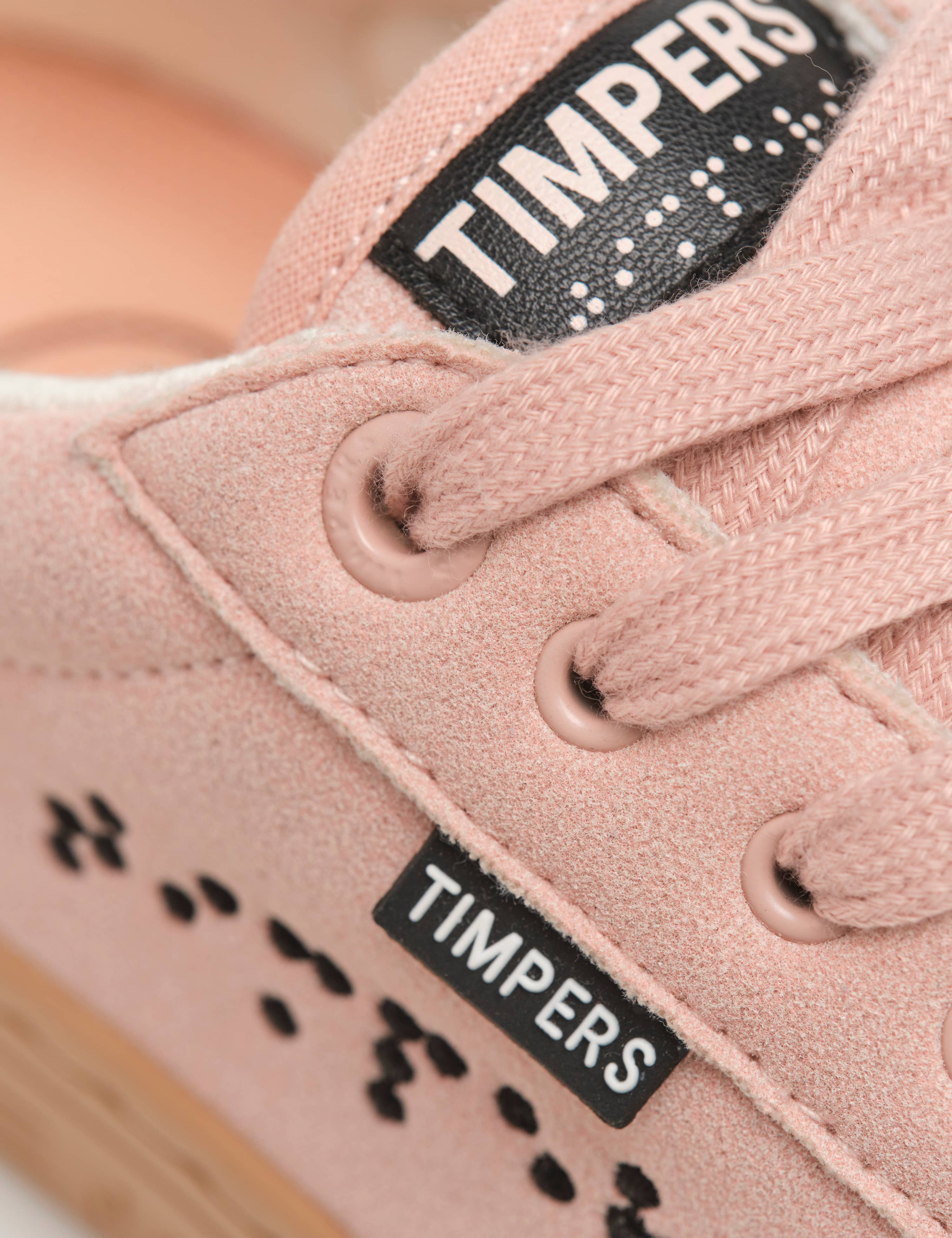 Timpers - Vente Baskets tendance – homme - Baskets roses véganes conçues par des personnes handicapées4