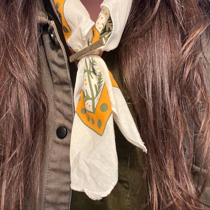 Pen+Pine - Wholesale Bandana - Women's - Mushroom + Ferns Bandana1