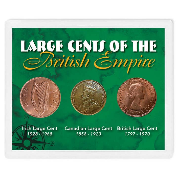 Large Cents of the British Empire for wholesale by American Coin Treasures