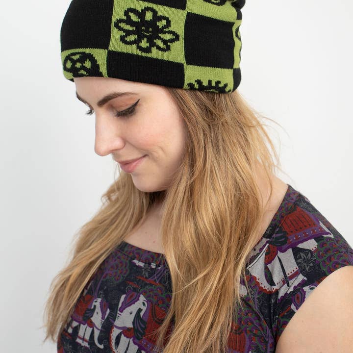 Checkerboard Beanie and other Purchase Wholesale checkered beanie. Free Returns & Net 60 Terms on Faire trending on Faire.