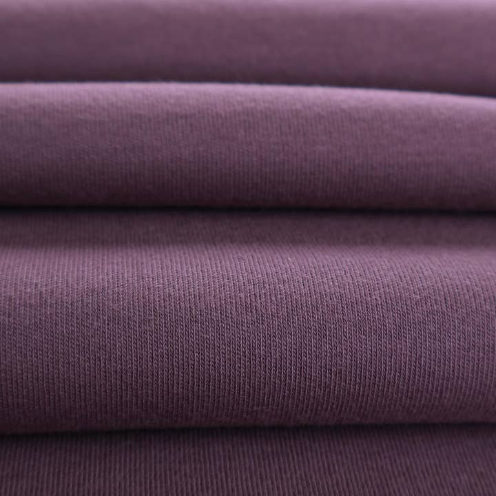 Mook Fabrics - Wholesale Fabric - Interlock Knit 64" Solid Fabric by the Yard - Arctic Dusk