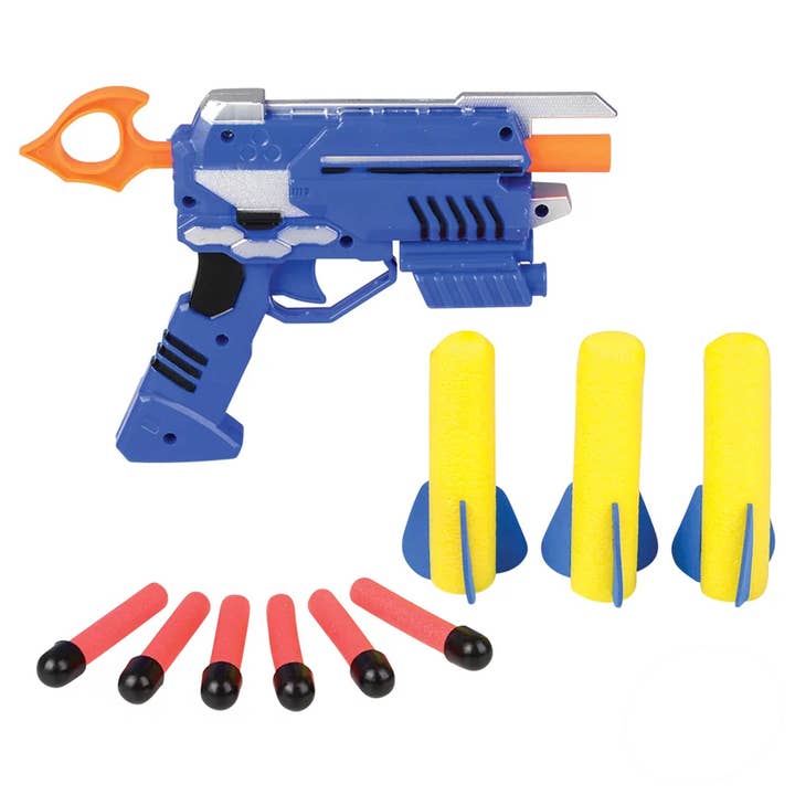 Rocket Guns Soft Blaster Kids Toy Halloween and other Purchase Wholesale water blasters. Free Returns & Net 60 Terms on Faire trending on Faire.