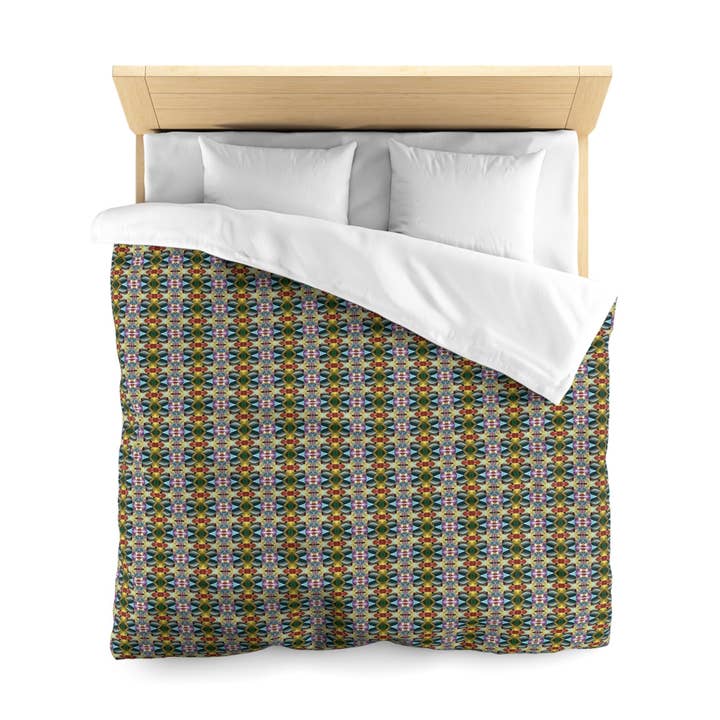 Orchid Moss Duvet Cover for wholesale by B.Maraffi Art and Home