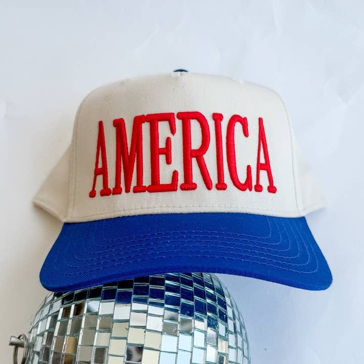 Amérique - Casquette de camionneur pour la vente par Coco & Rho