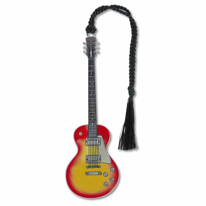 Guitar Metal Bookmark, MADE in USA for wholesale by David Howell and Company