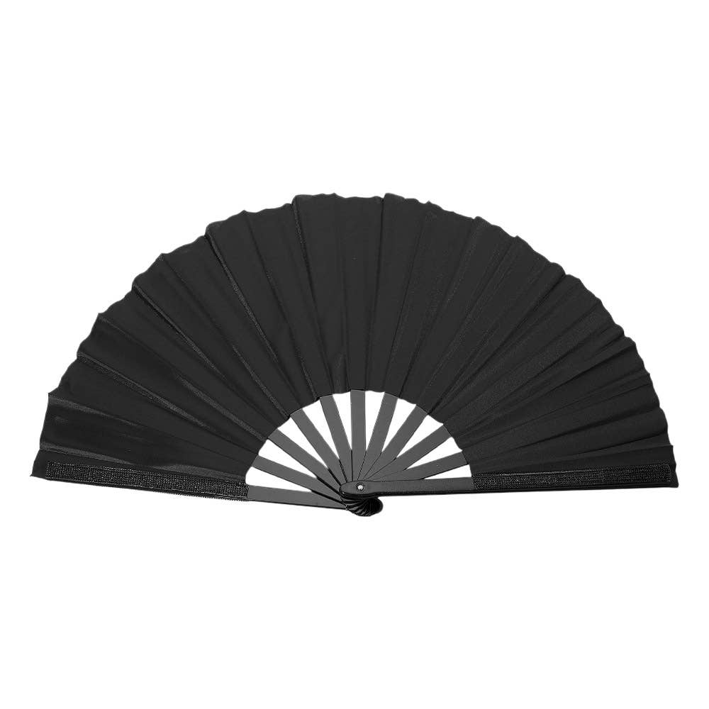 Sensibling Corp. - Wholesale Handheld Folding Fan - Bling Studded Folding Line Dance Hand Fan7
