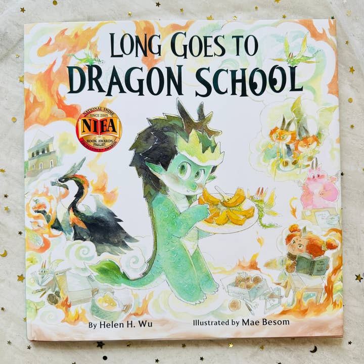 Autographed Dragon Book Multicultural LONG GOES TO DRAGON SCHOOL for wholesale by CapyFun