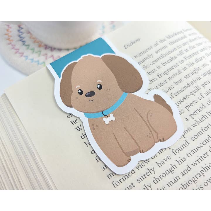 Dog Brown Magnetic Bookmark for wholesale by FunUsual Suspects