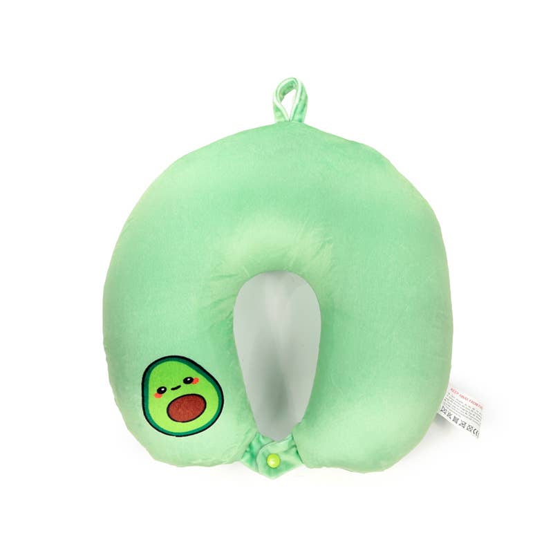 Puckator EU - Wholesale Travel Pillow - Swapseazzz Pedro the Avocado 2-in-1 Travel Pillow & Toy2