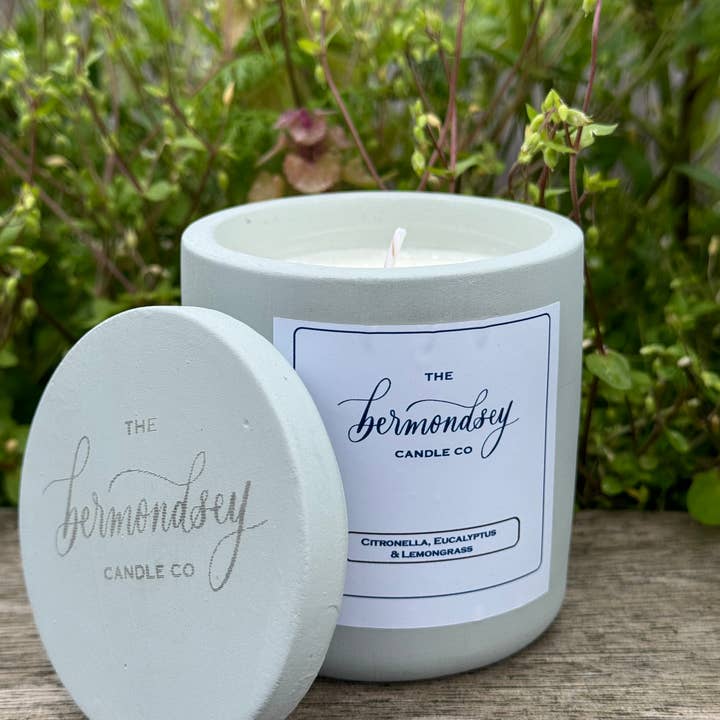 Vela exterior de citronela, eucalipto y limoncillo para venta al por mayor de The Bermondsey Candle Co