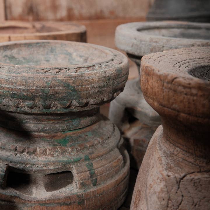 Golden Oldies Antiques - Wholesale Candle holder - Vintage Binjani Candle Holder 4