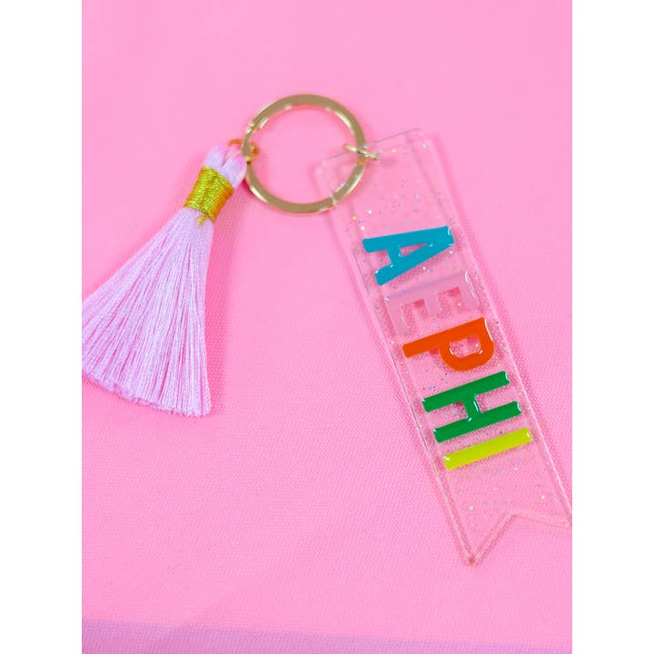 Duo Threads - Wholesale Keychain - Women's - Tassel Sorority Key Fob45
