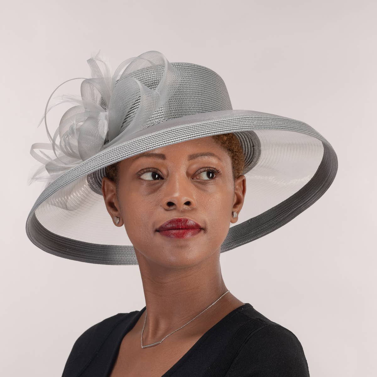 KaKyCo - Vendita all'ingrosso Cappello di paglia - Donna - Cappello di Paglia in Poliestere con Tesa in Crinolina e Fiocco a Nastro | 30188619