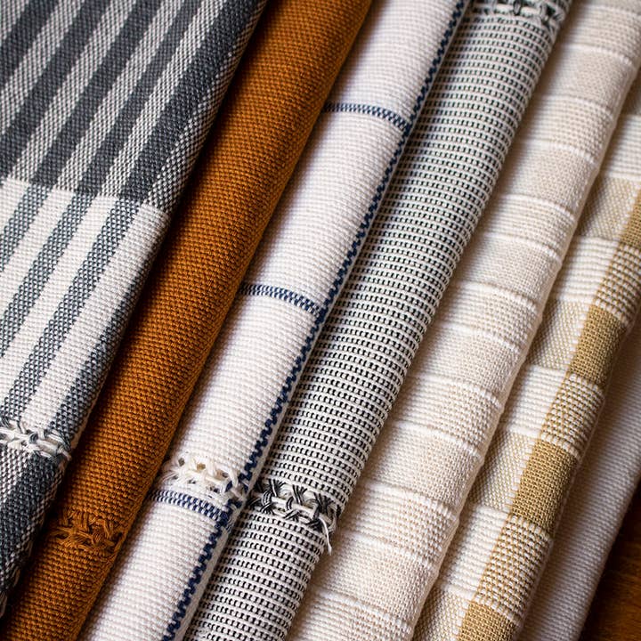 P.I.Project America - Wholesale Table Runner - Table Runner - Handwoven 100% cotton - Gray3