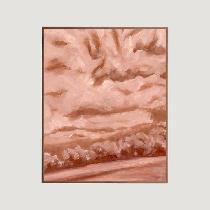 Soft Clouded Countryside Print for wholesale by Michelle McGuire Studio