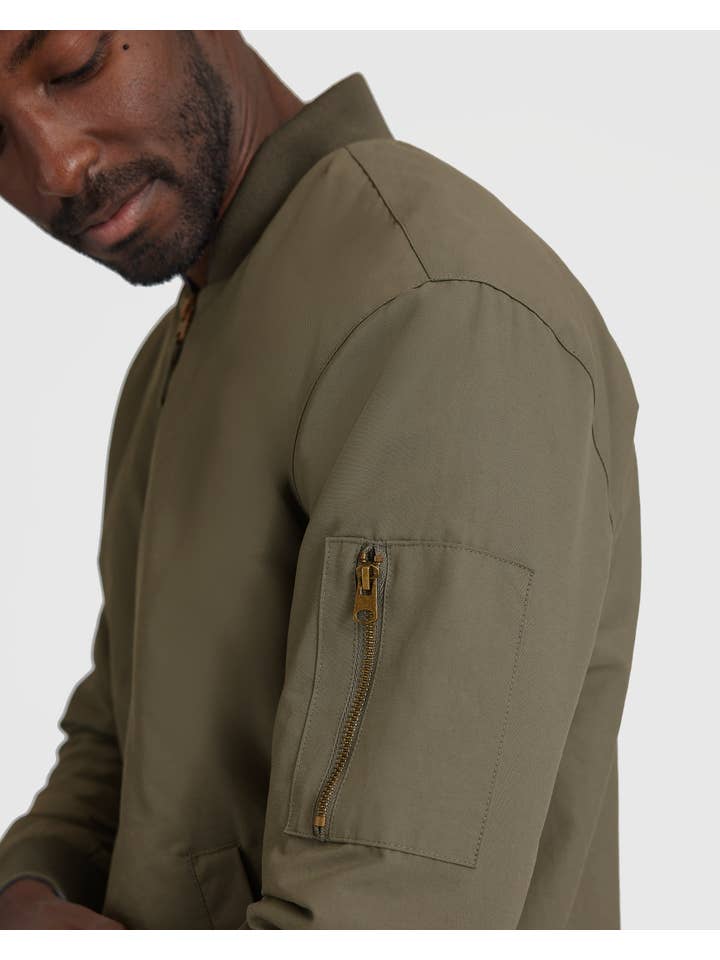 True Classic - Wholesale Bomber Jacket - Men's - Bomber Jacket | Army Green5