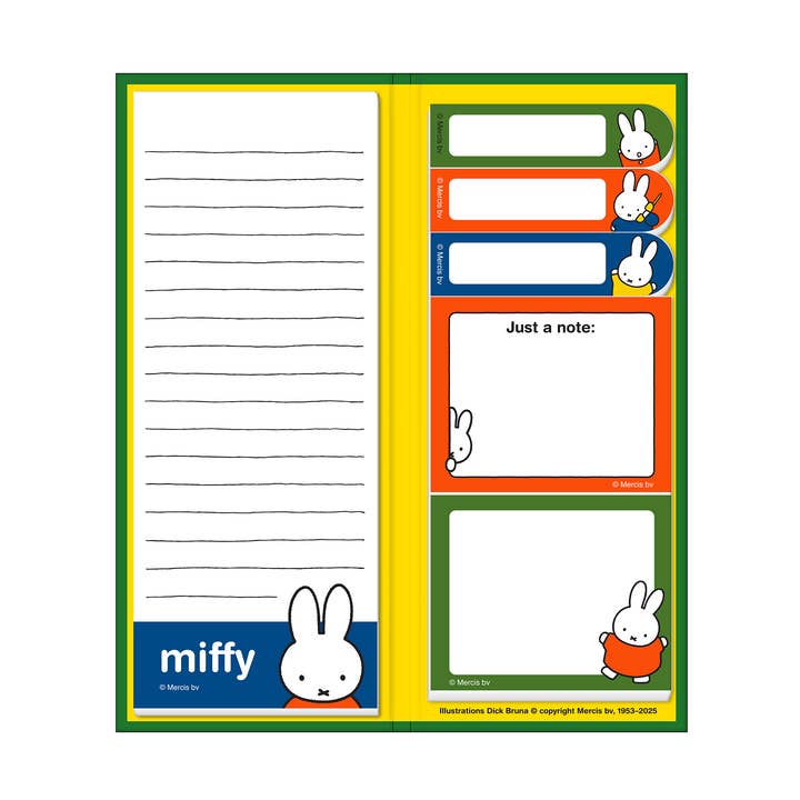 Classic Miffy Sticky Note Folio for wholesale by Studio Oh!