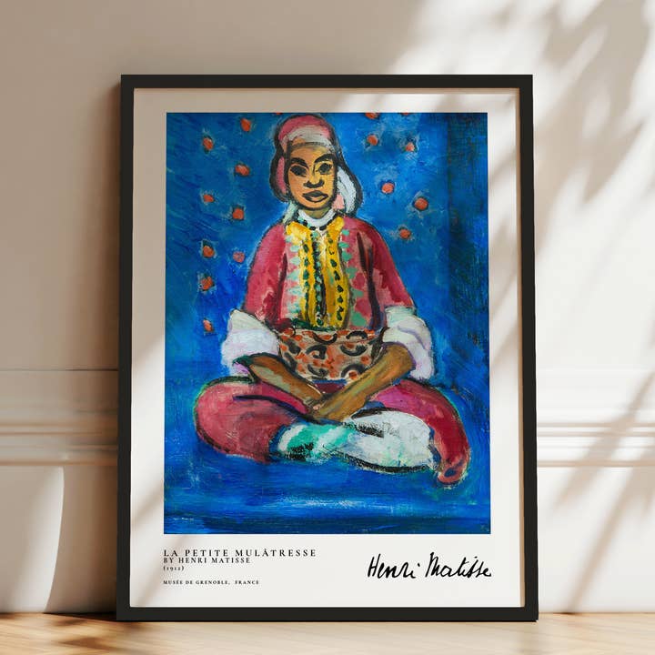 Henri Matisse The Little Mulatta (La petite mulatresse) for wholesale by Seven Icons Store