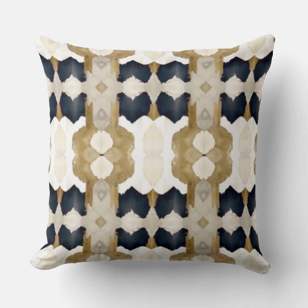 Hound and Hog - Wholesale Throw/Decorative Pillow - Mia Decorative Abstract Modern Art Print Throw Pillow3