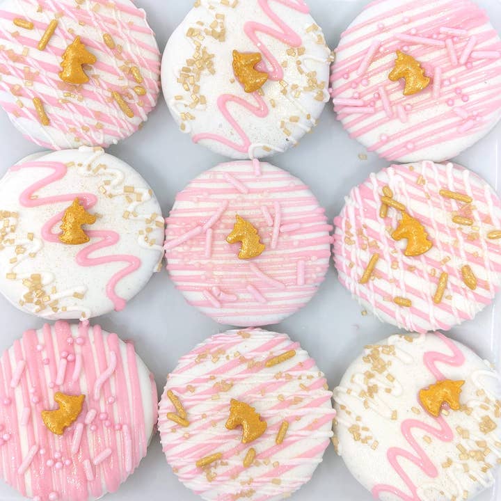 Wild Angel Treats, LLC - Vendita all'ingrosso Dolci ricoperti di cioccolato - Oreo ricoperti di cioccolato unicorno